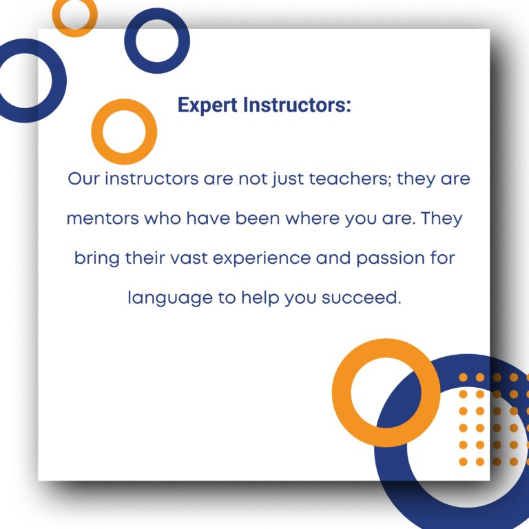 Expert Instructors